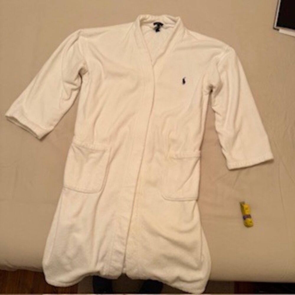 POLO Ralph Lauren bathrobe men's S/M (runs large)